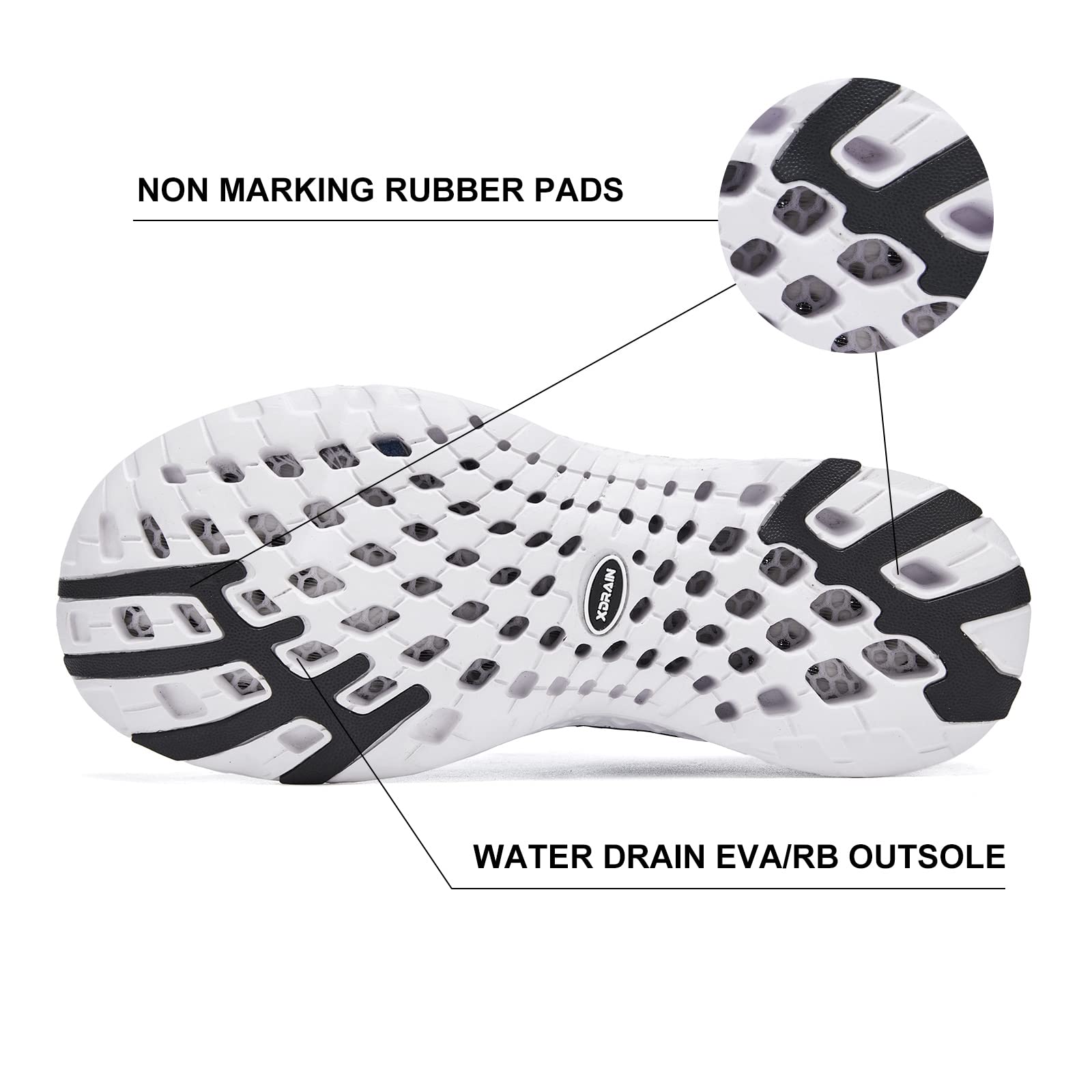 ALEADER Quick Dry Water Shoes for Kids - Slip On Toddler & Children's Swim Shoes for Beach, Pool & Outdoor Activities (Toddler/Little Kid/Big Kid)