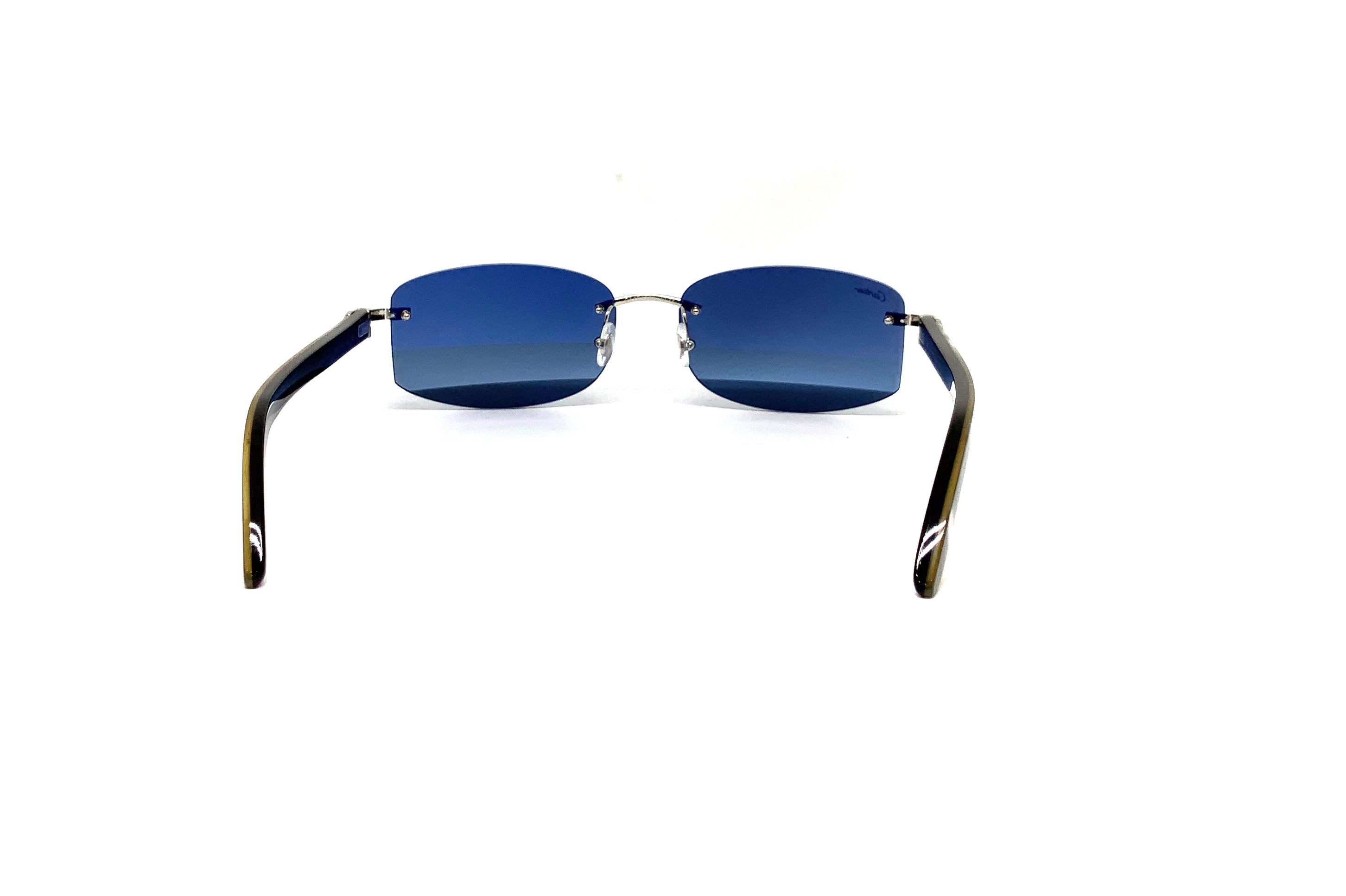 Cartier C Décor CT0031RS Buffalo Horn Sunglasses - Luxury Designer Shades for Men & Women - Perfect for Outdoor Activities, Travel & Fashion Accessories