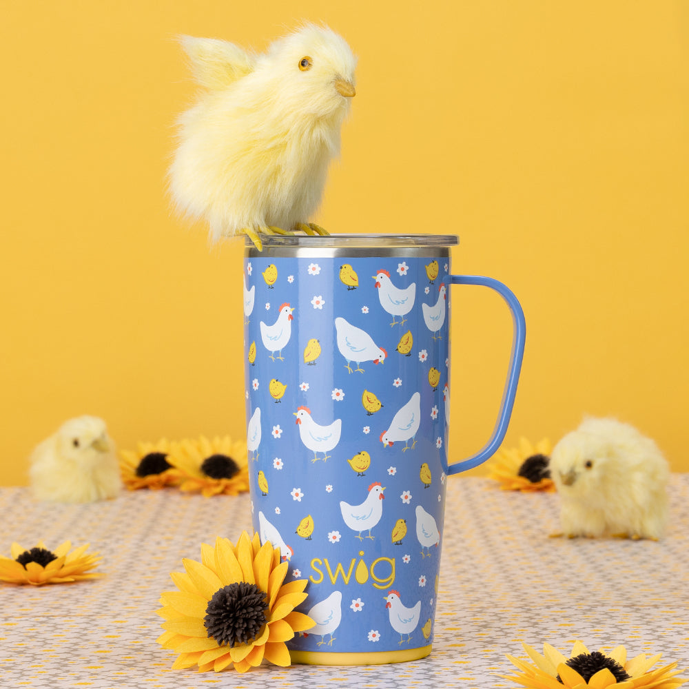 22oz Chicks Dig It Insulated Travel Mug - Perfect for Coffee, Tea & Hot Drinks On The Go