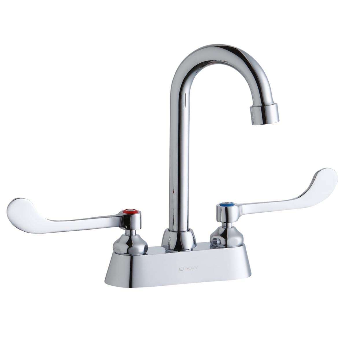 Elkay LK406AT14T6 LK406GN04T6 Chrome Kitchen Faucet - Modern Pull-Down Sprayer for Sink, Perfect for Home & Restaurant Use