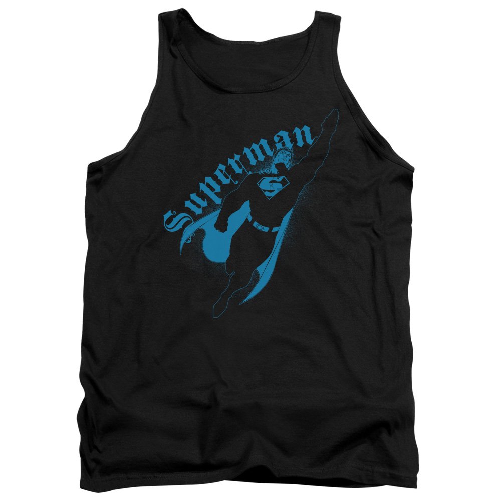 Superman Darkness Graphic Unisex Tank Top for Men & Women - Casual Wear, Cosplay & Superhero Fan Apparel