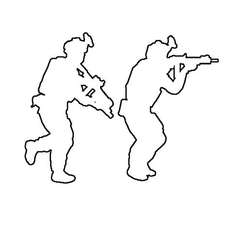 EW Designs Special Forces Operators Vinyl Decal - 5