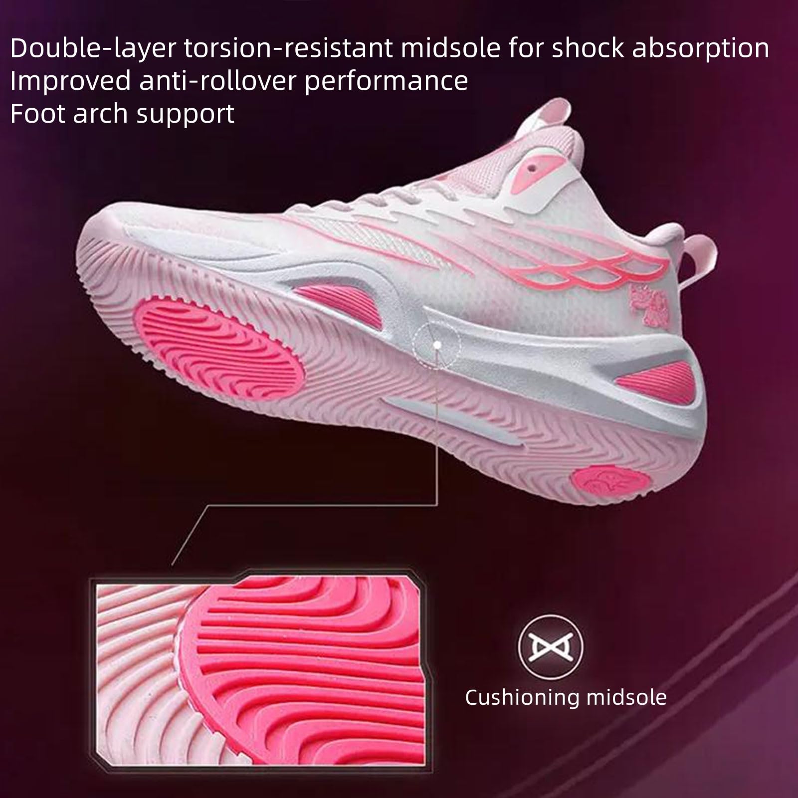 **High-Top Basketball Shoes for Men & Women - Breathable, Non-Slip Outdoor Sneakers for Sports, Running & Casual Wear**    (Note: This optimized title includes keywords like 