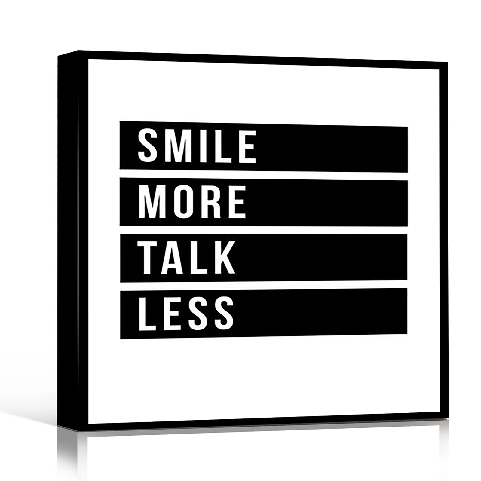 Modern Black Framed Canvas Wall Art 12