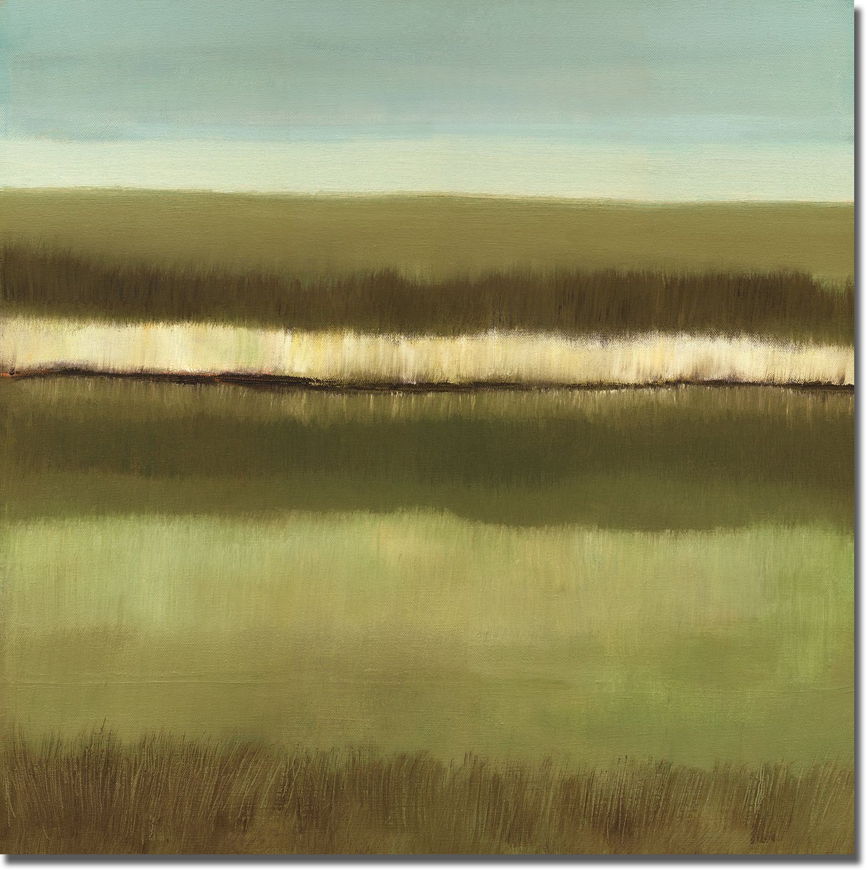 Artistic Home Gallery 3636AM526S Still Waters Wall Art - Modern Canvas Painting for Living Room, Bedroom & Office Decor - Perfect for Home, Apartment & Workspace Interior Design