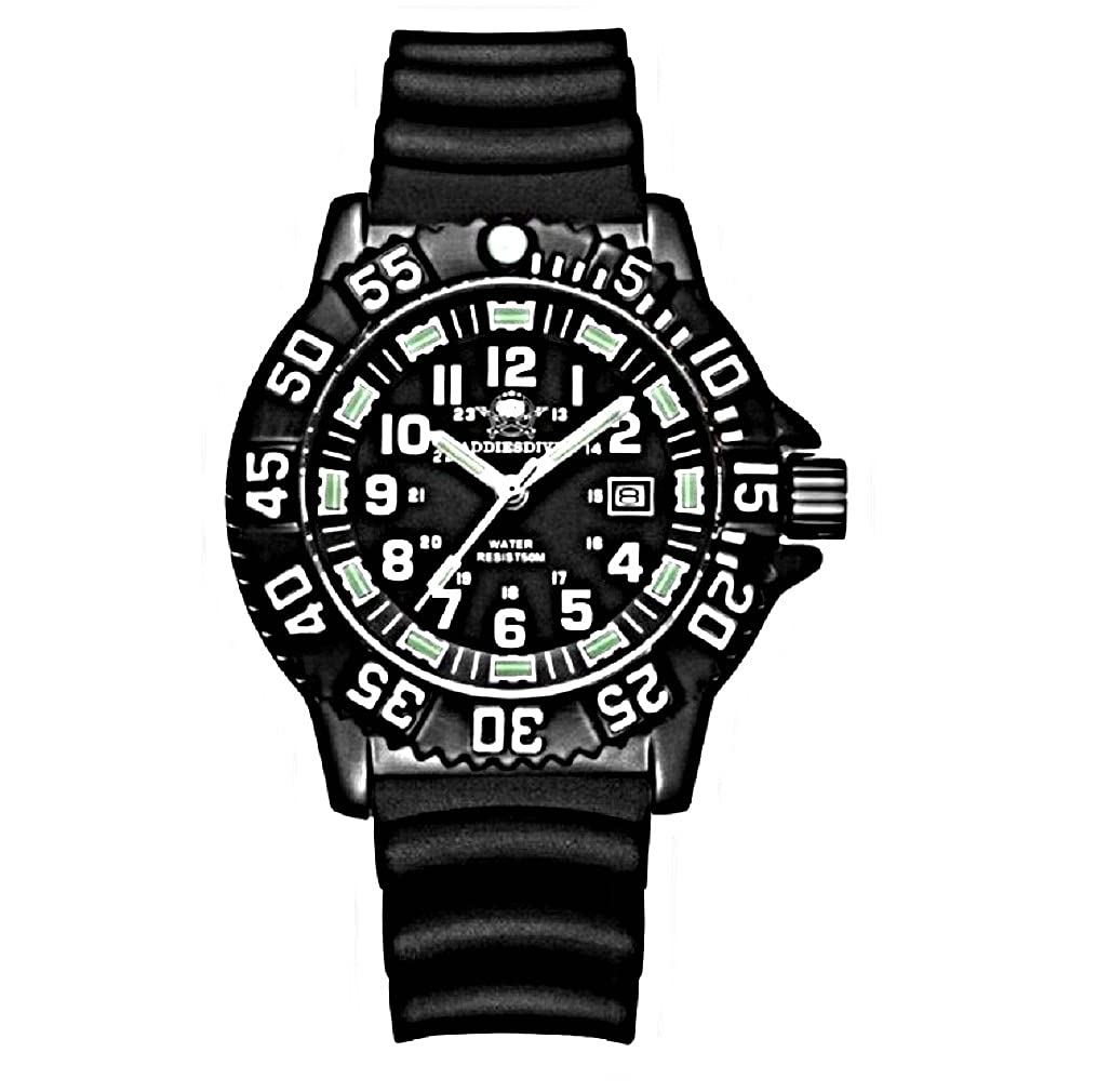 **Tactical Military Watch for Men - Swiss Luminous Stainless Steel Night Watch | Special Forces Style | Outdoor, Hiking & Adventure Use**