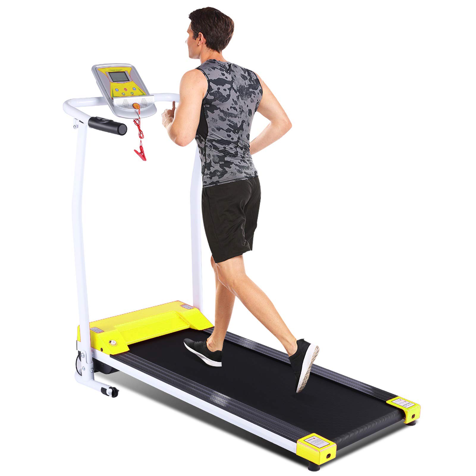 Under Desk Treadmill - 2.5HP Portable Walking Pad for Home & Office, 300 lb Weight Capacity, 2-in-1 Compact Jogging & Running Machine with Remote Control & LED Display - Perfect for Work from Home Fitness & Small Space Workouts