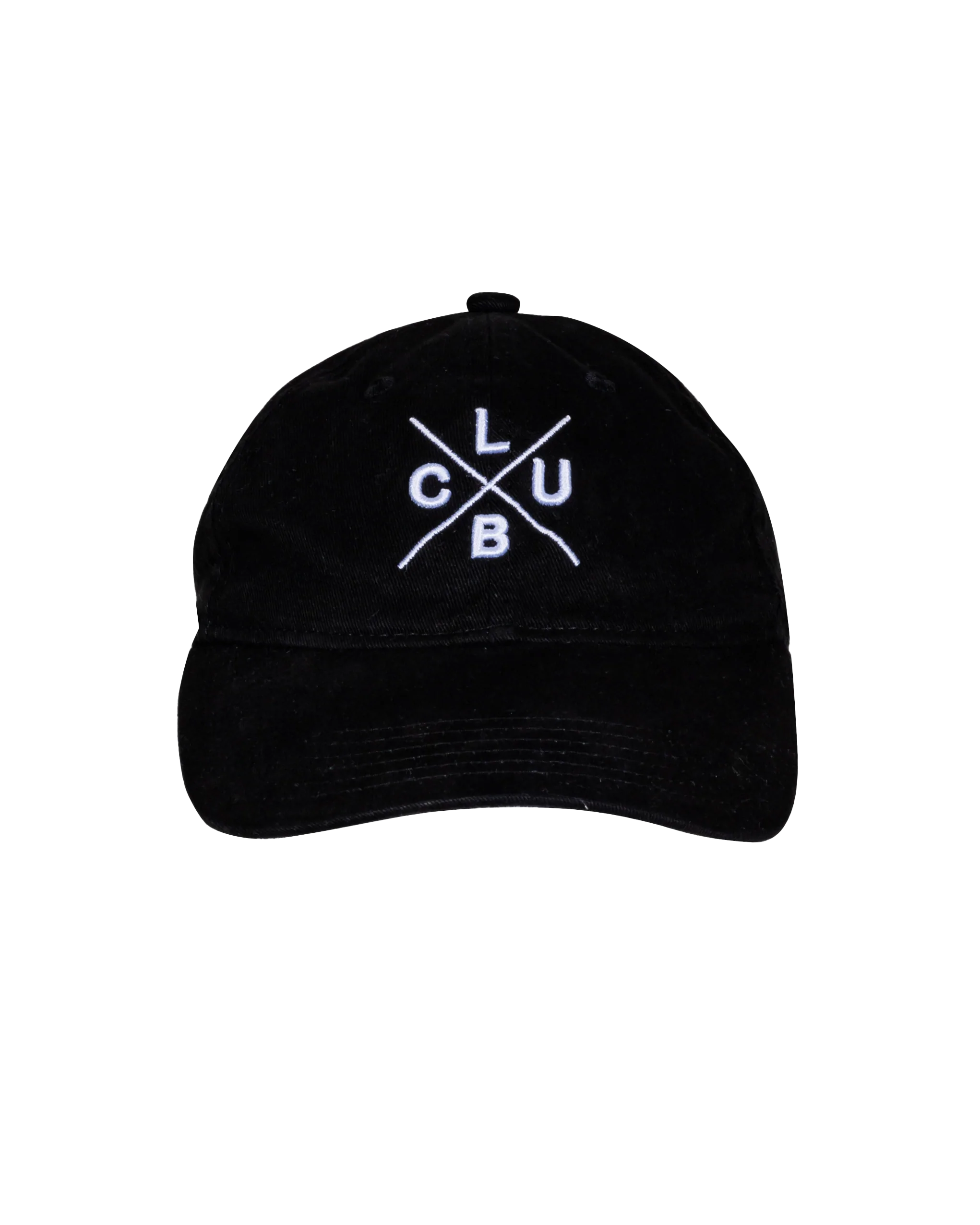 Club LC Baseball Cap - Adjustable Black Dad Hat for Men & Women | Perfect for Sports, Outdoor Activities & Casual Wear
