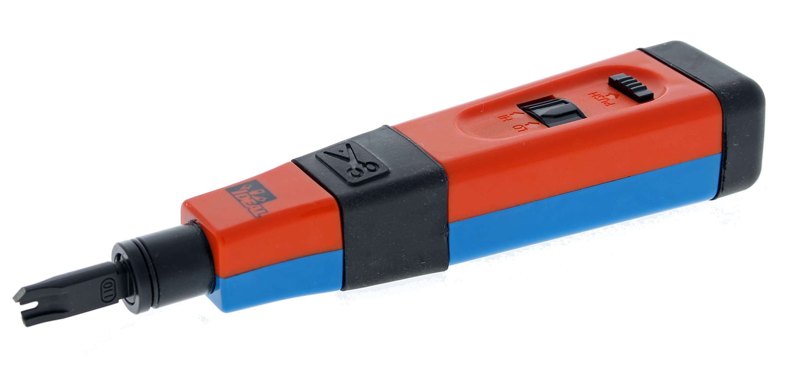 IDEAL Industries 35-485 Punchmaster II Impact Punch Down Tool with 110 & 66 Blades - Professional Network Cable Installation Tool for Cat5e/Cat6 Wiring & Telecom Work