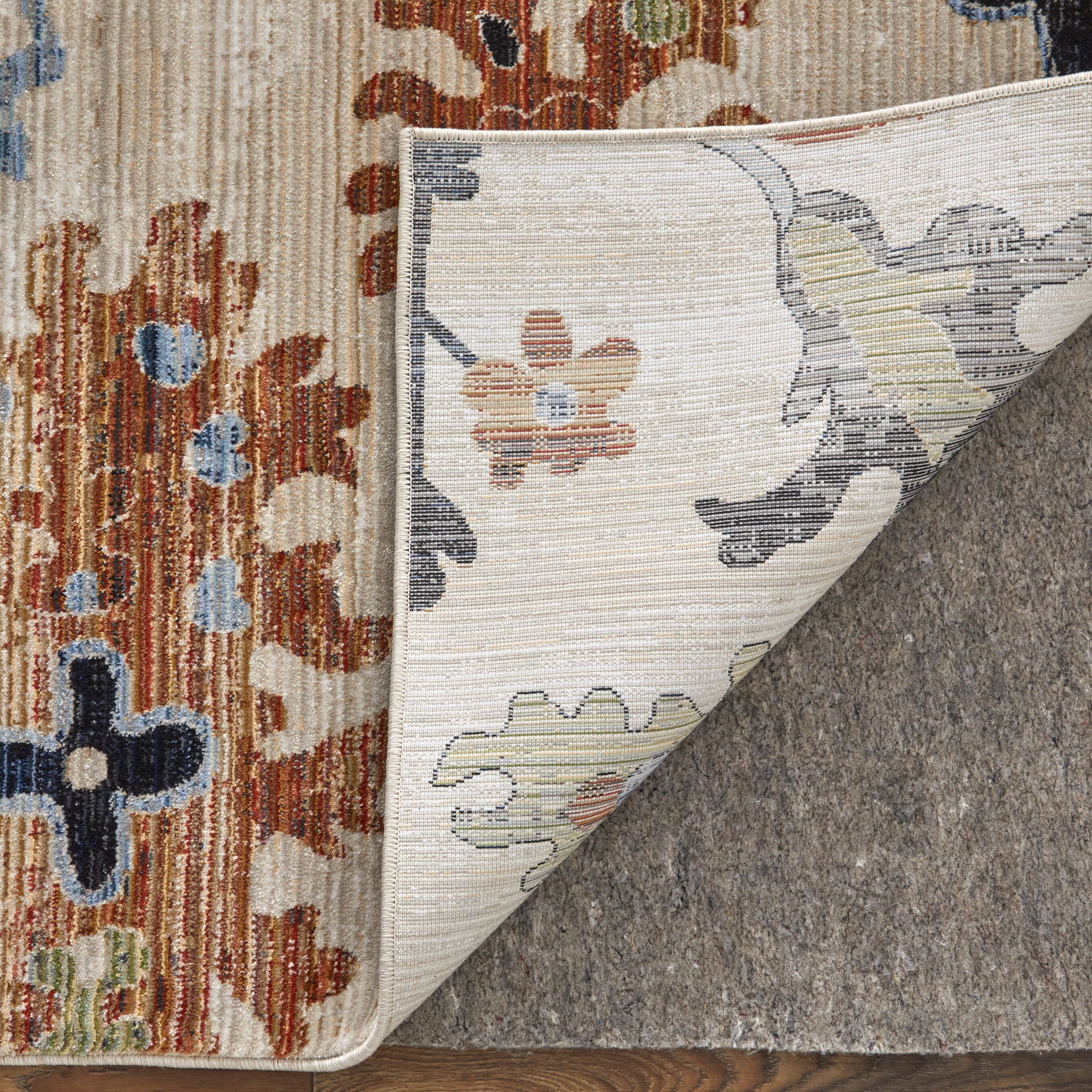Melrose P1 Rug - Soft Modern Area Rug for Living Room, Bedroom, Dining Room - Non-Slip Comfortable Home Decor Carpet