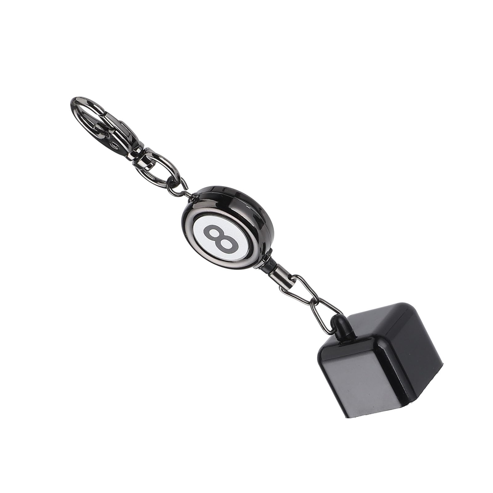 Retractable Billiards Chalk Holder - Snooker & Pool Cue Chalk Clip with Secure Grip - Perfect for Professional Players & Home Game Rooms - Essential Billiard Supplies for Smooth Shots & Improved Accuracy