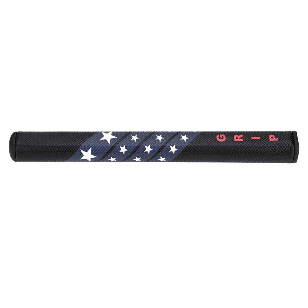 Premium PU Golf Grip - Anti-Slip Replacement Handle for Golf Clubs | Comfortable & Durable Outdoor Golfing Accessory (Black) | Perfect for Driving Range & Course Play