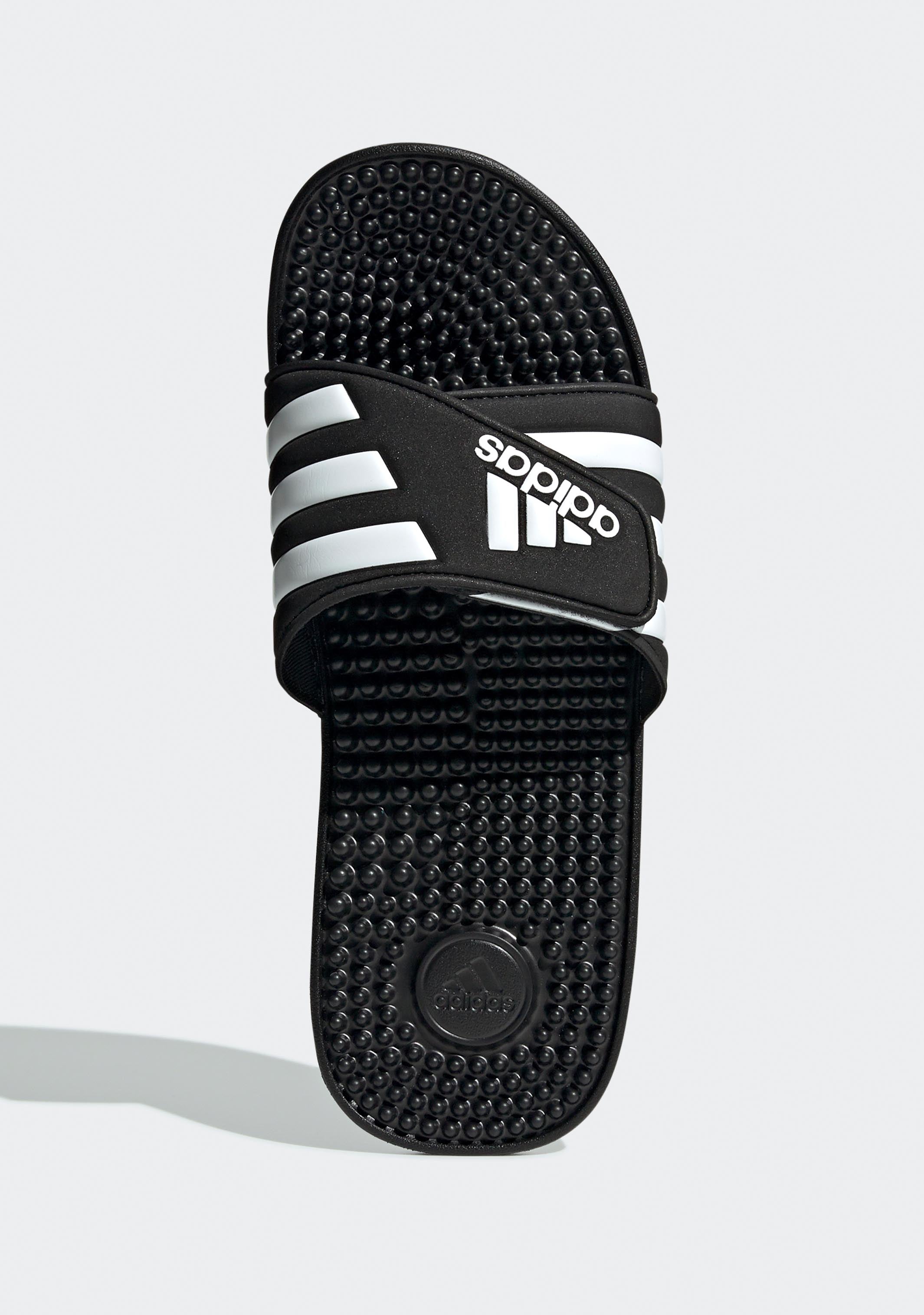 Adidas Men's Adissage Slide Sandals - Comfortable Athletic Slides for Casual Wear, Pool, Beach & Gym - Breathable & Lightweight Design