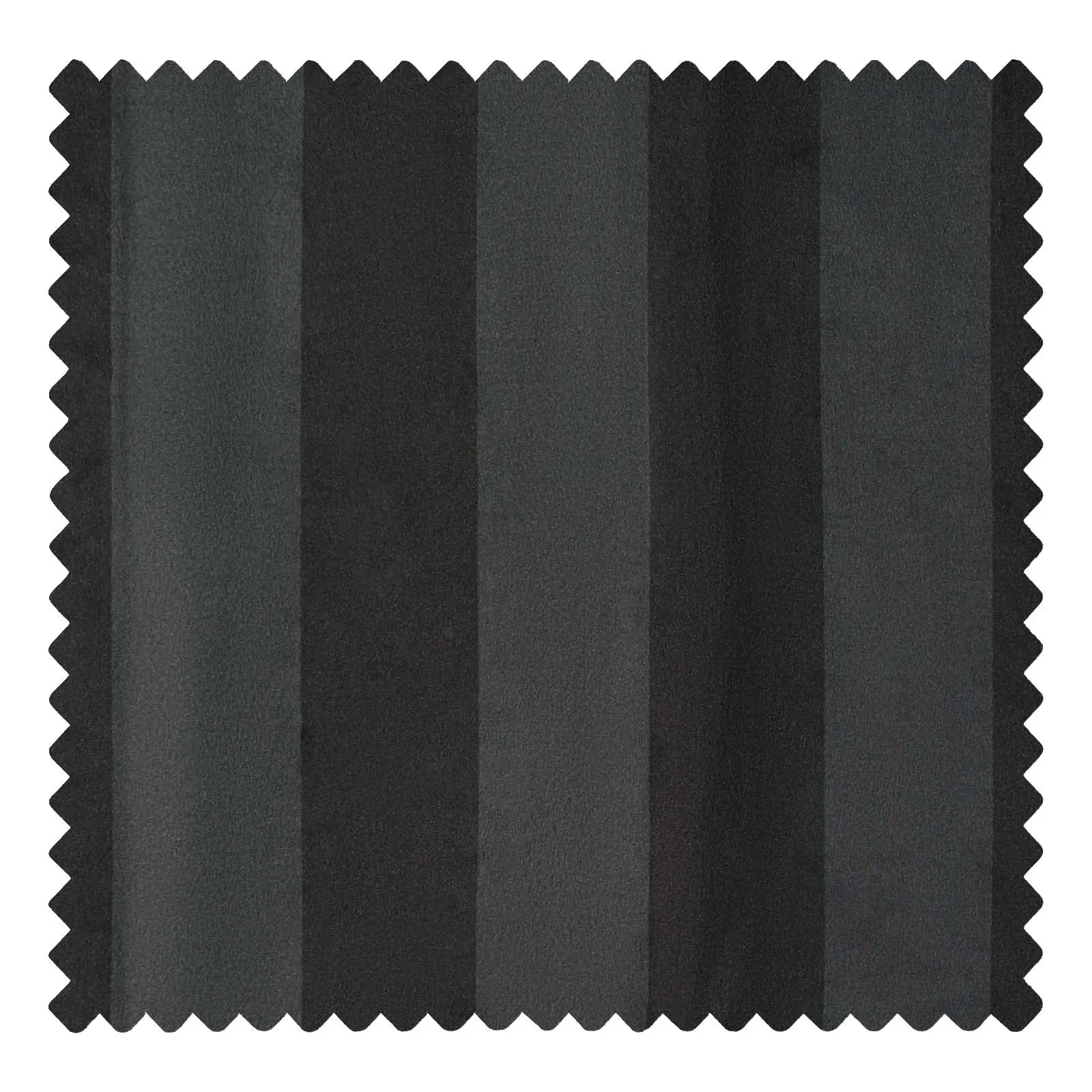 AY19 Lux Stripe Charcoal Black Men's Dress Shirt - Slim Fit Business Formal Wear for Office, Wedding & Special Occasions