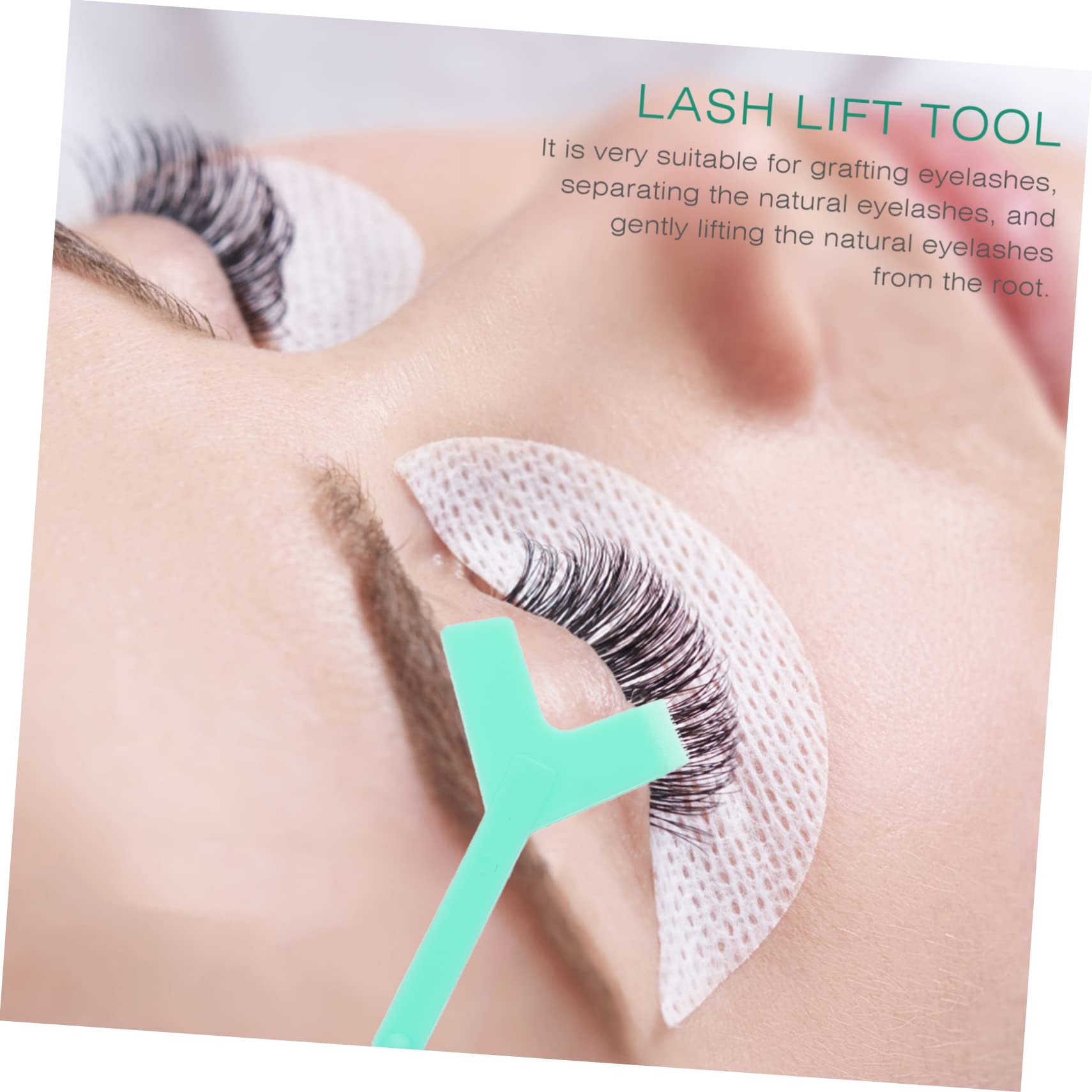 FOMIYES Professional Eyelash Extension Kit - 10pcs Lash Perm Lift Rods & Separators for Salon & Home Use - Perfect for Lash Lifting, Volume Lashes & DIY Eyelash Extensions