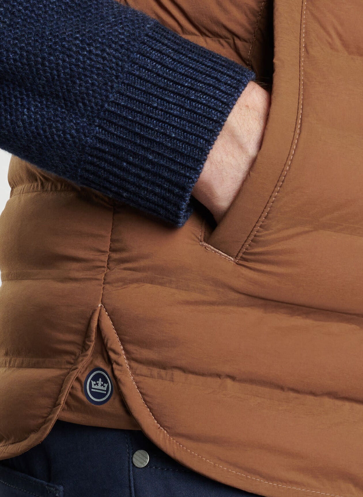PETER MILLAR REGENT VEST | Premium Men's Quilted Vest for Outdoor & Casual Wear | Lightweight Insulated Jacket for Golf, Hiking & Fall Fashion