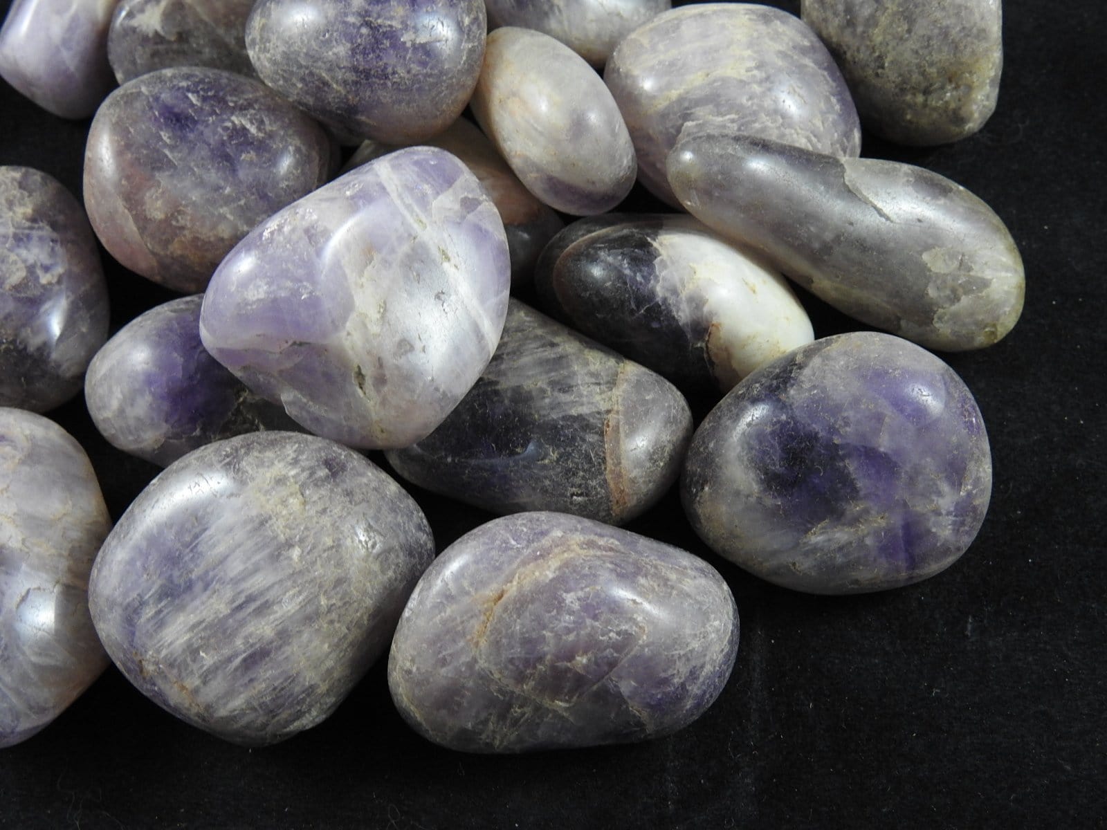 Natural Amethyst Loose Gemstones - Polished Purple Quartz Crystal for Jewelry Making, Healing & Meditation | DIY Crafts, Chakra Balancing, Home Decor