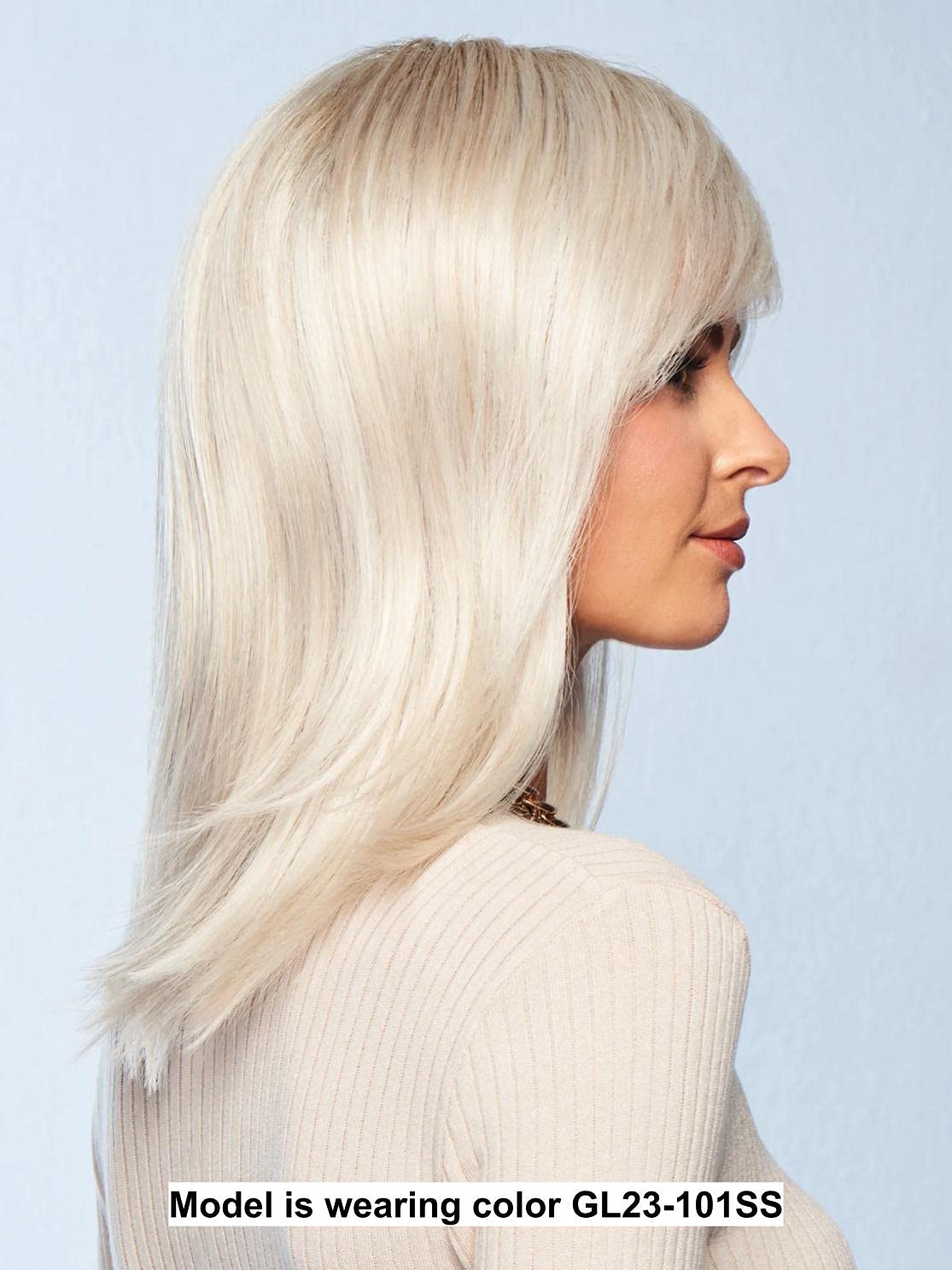 Gabor Stepping Out Average Wig Bundle - 4 Items (Wig, Booklet, Synthetic Shampoo & Wide Tooth Comb) | Color GL10-14 | Perfect for Cosplay, Costume Parties & Hair Loss Solutions