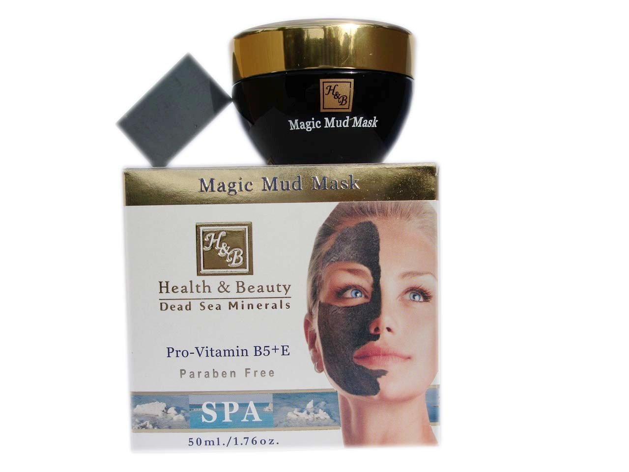 Organic Detoxifying Magic Mud Mask for Glowing Skin - 50ml | Deep Cleansing & Pore Minimizing | Perfect for Spa Nights & Self-Care Routines
