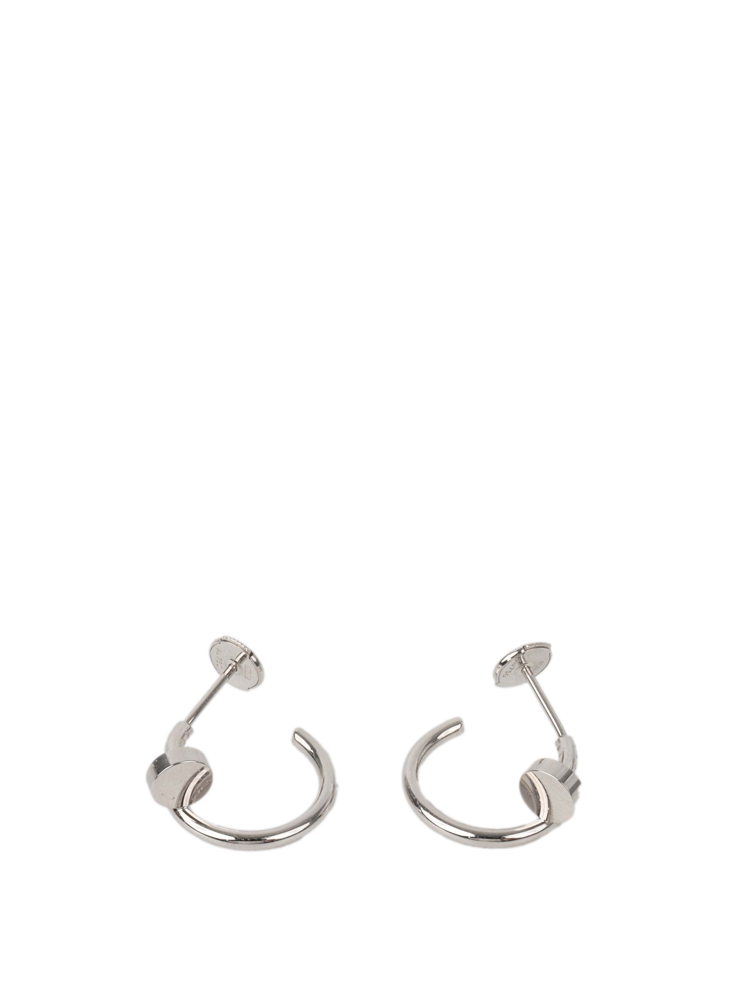 Cartier Juste un Clou Small Hoop Earrings - 18K Gold Luxury Jewelry for Women, Elegant Everyday Wear & Special Occasions