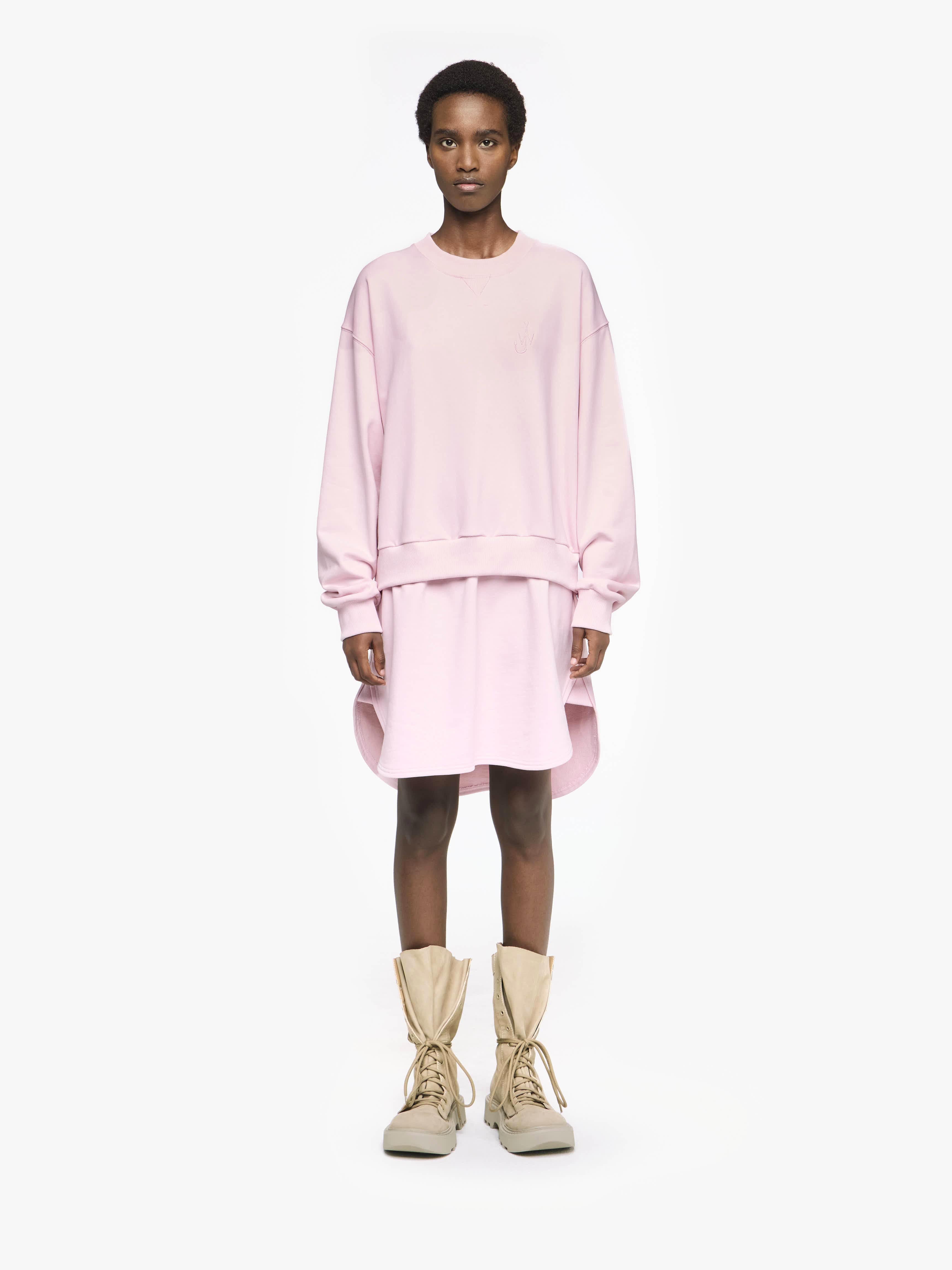 Layered Sweatshirt Dress for Women - Cozy & Stylish Long Sleeve Pullover Tunic - Perfect for Casual Outfits, Loungewear, and Fall Fashion