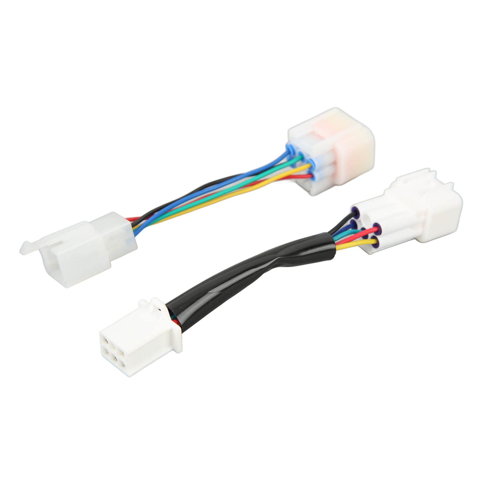 Qiilu Electric Motorcycle Hall Sensor Adapter 2PCS - IP67 Waterproof High Efficiency Controller Adapter for E-Bike & Scooter - Perfect for Off-Road Riding and Urban Commuting