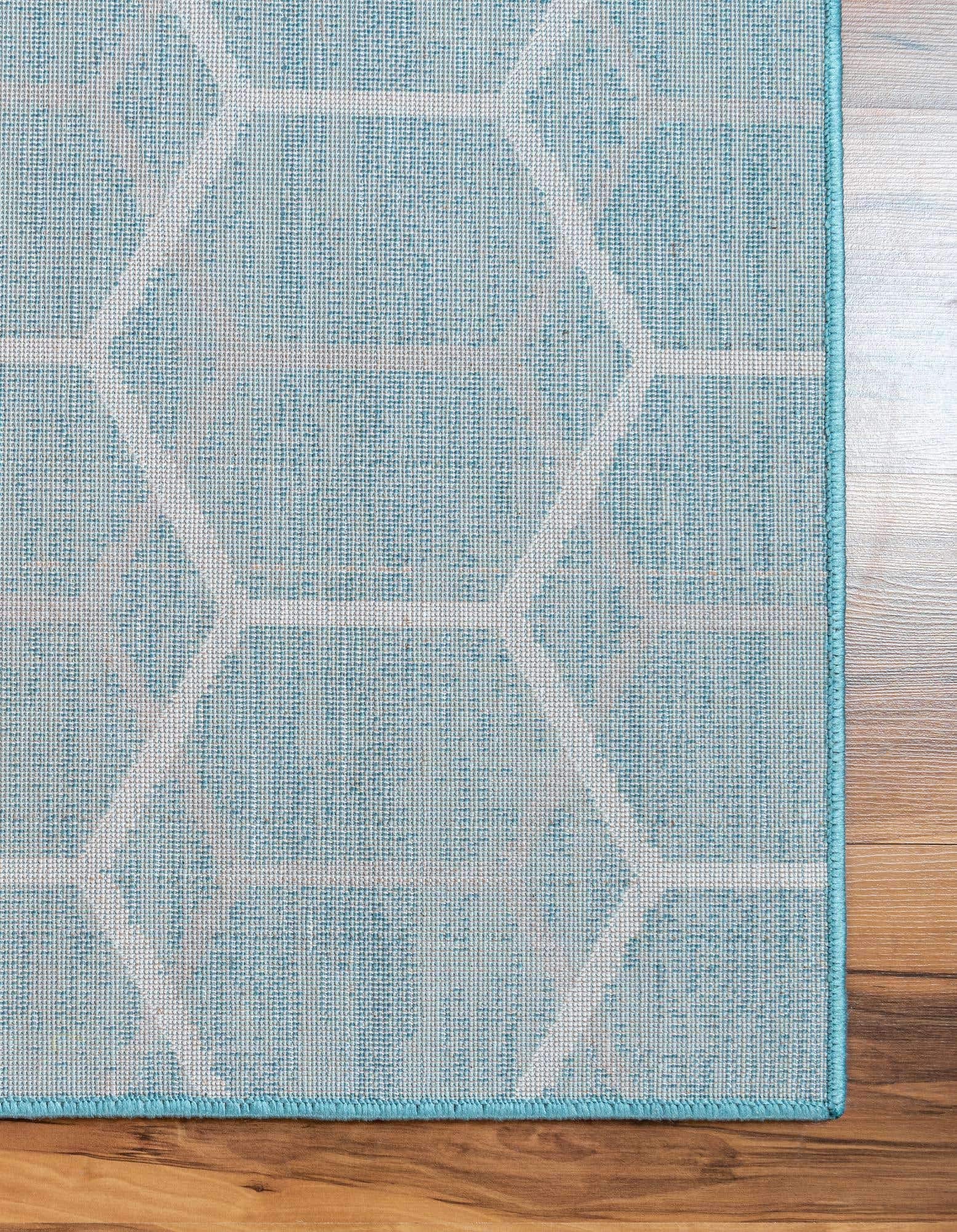 Unique Loom Matrix Trellis Collection Area Rug - 9'x12'2
