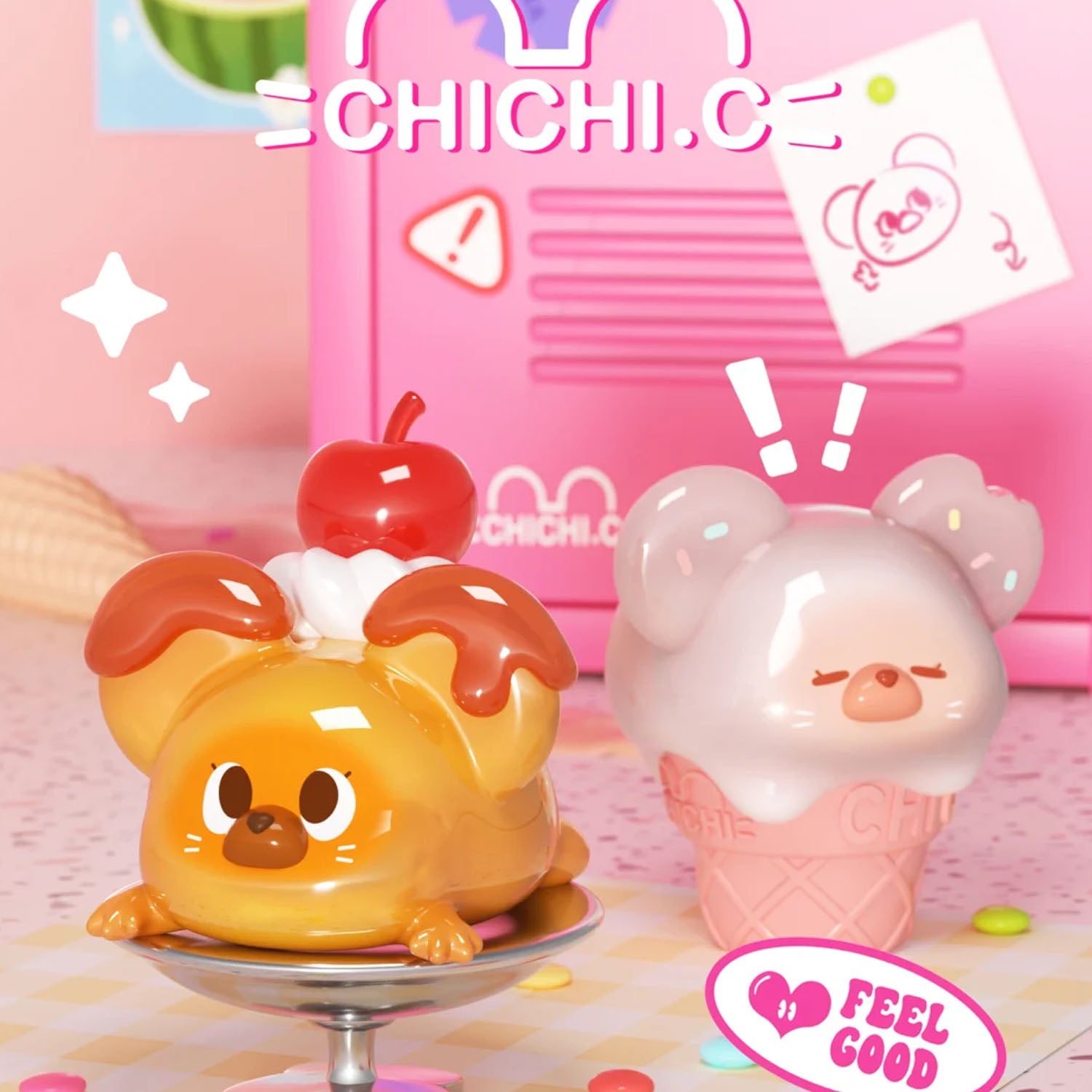 CHICHl The Magic Show Series Mini Bean Blind Box - Collectible Cute Mystery Toys for Kids & Adults - Perfect for Gifts, Party Favors, and Surprise Reveals