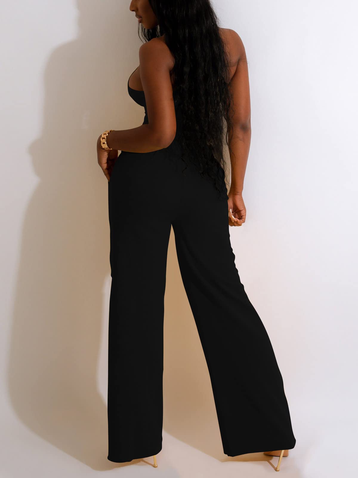Stylish Nimsruc Two Piece Outfits for Women - Sleeveless Casual Sweatsuit Set | Perfect for Lounge Wear, Gym, and Street Fashion