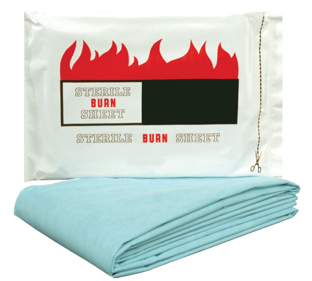 BURN SHEET 60 x 96 Inches Sterile Medical Wound Dressing for First Aid, Emergency Care & Hospital Use
