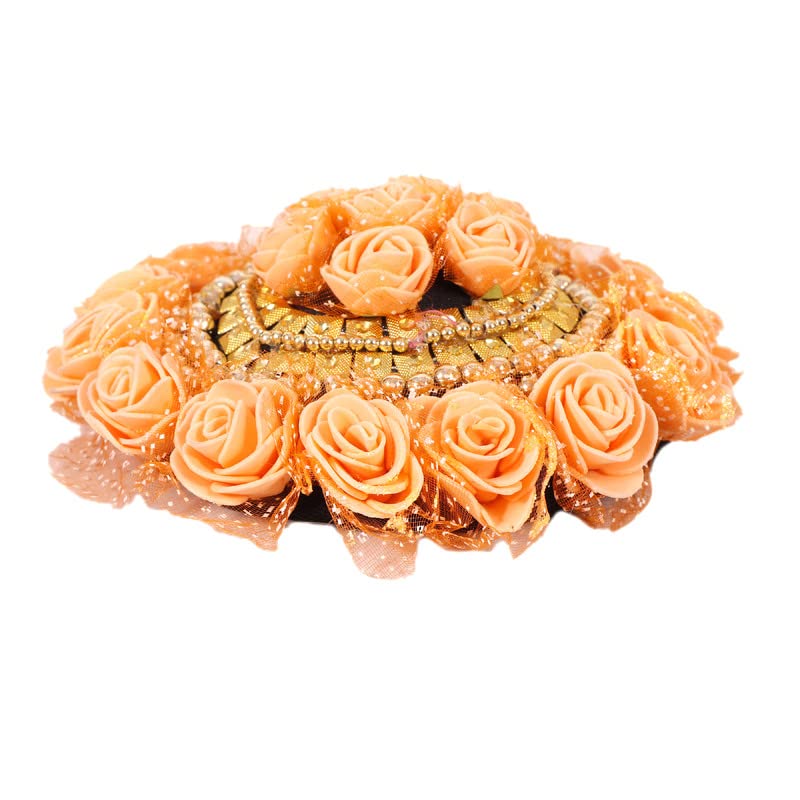 Navjai Artificial Hair Gajra Juda Bun Maker - Bridal Hair Accessories for Women & Girls - Perfect for Weddings, Parties & Special Occasions