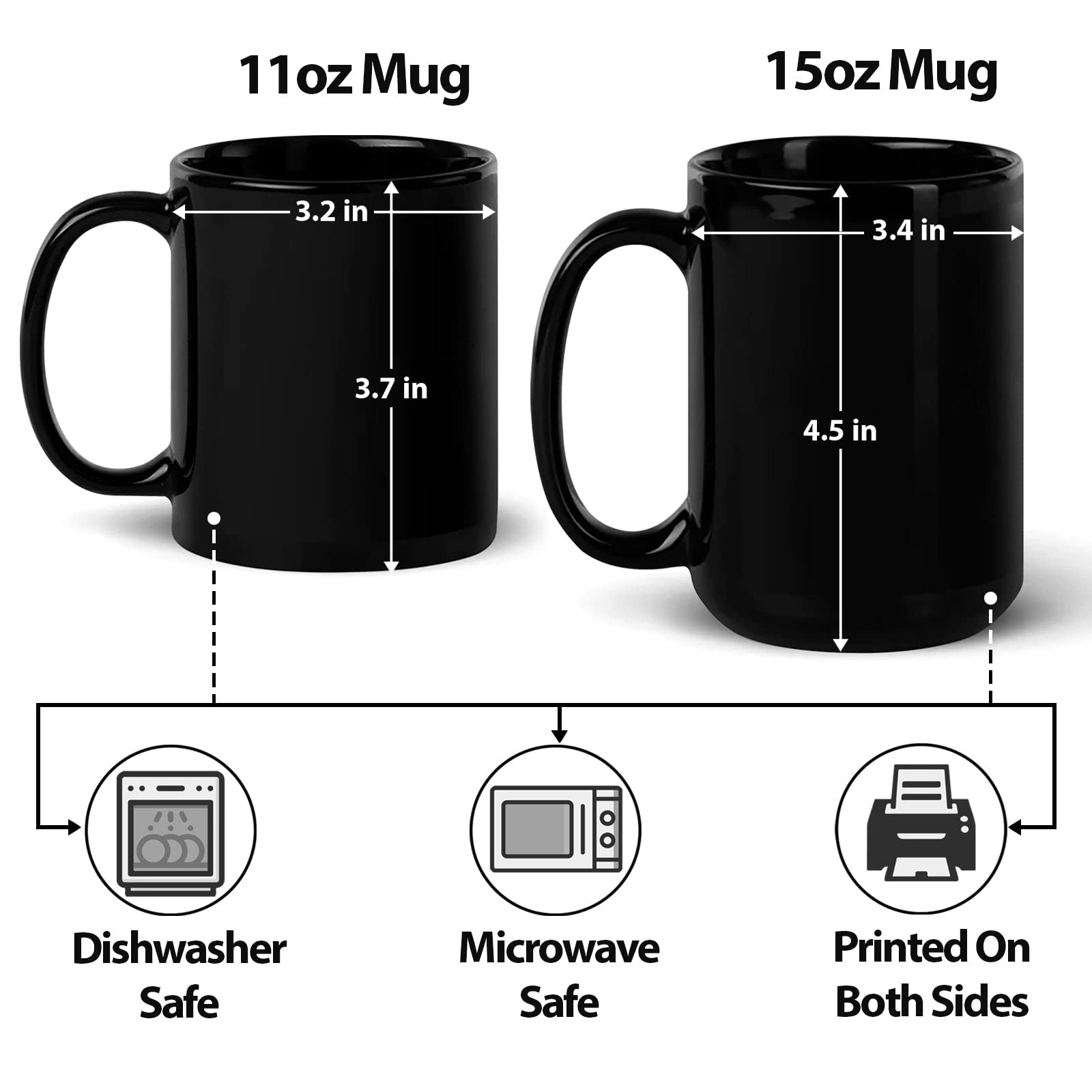Personalized School Bus Driver Coffee Mug - Funny Custom Bus Boss Mug Gift for Men & Women - 11oz & 15oz Ceramic Cup - Perfect for Teachers, Transportation Workers & Coffee Lovers at School or Work
