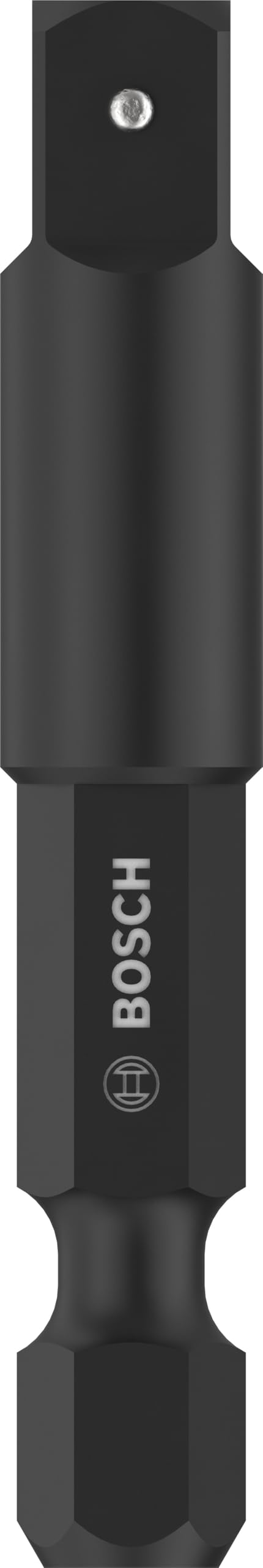 Bosch 1x PRO Socket Adapter with Pin Connection (143 x 64 mm) - Professional Screwdriver Accessory for Power Tools & DIY Projects