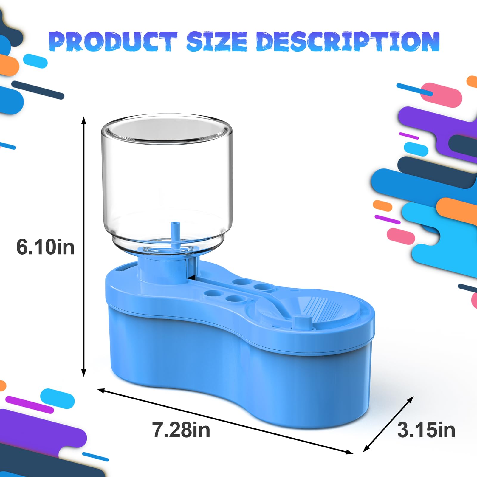 ACGASK Paint Brush Cleaner with Pen Holder - Professional Brush Rinser for Acrylic & Watercolor Paints - Essential Art Supplies for Artists & Painters - Perfect for Studio, Classroom & Home Painting Projects