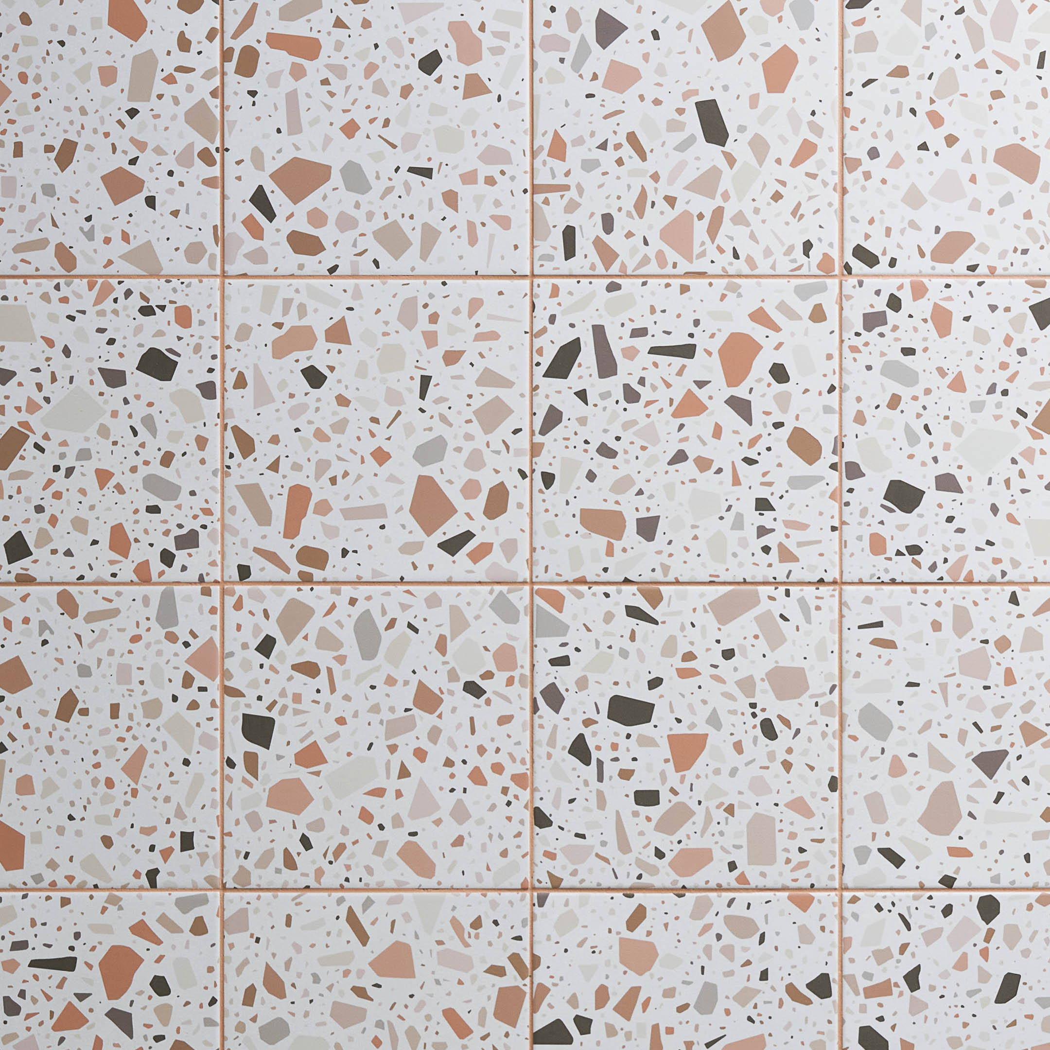 Stylish Confetti Terrazzo Porcelain Tile | Durable & Waterproof Flooring for Kitchen, Bathroom & Outdoor Patio | Orange County
