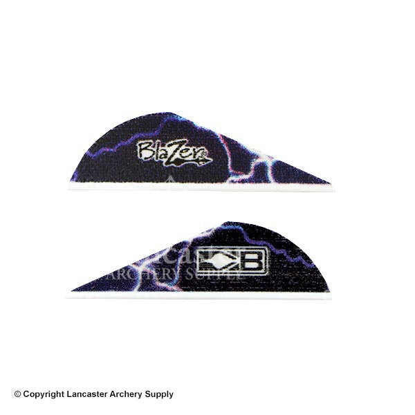 Bohning True Color Blazer Vanes - High Visibility Archery Fletching for Outdoor Hunting & Target Practice