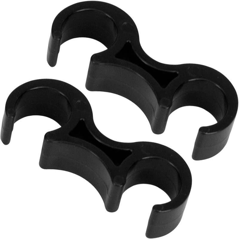 TentandTable Chair Connector Clips - 50 Pack Black | Heavy Duty Ganging Clips for Folding Chairs | Compatible with Most Plastic Folding Chairs | Secure Chair Pairing & Row Seating Solution | Perfect for Events, Weddings, Classrooms & Outdoor Gatherings