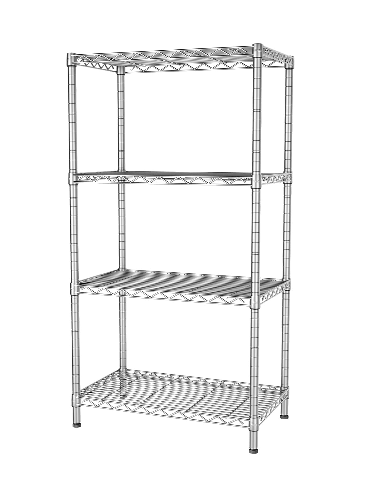 SINGAYE 4-Tier Adjustable Metal Wire Shelving Unit - 14