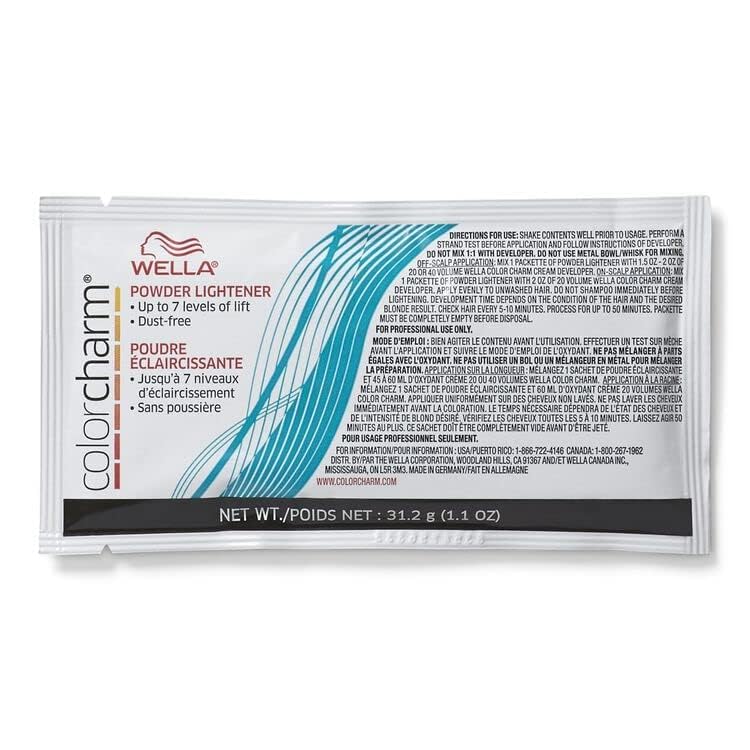 Wella Blondor Lightening Powder 30ml - Professional Hair Bleach for Blonde Highlights & Balayage | Salon-Quality Lightener for At-Home & Professional Use