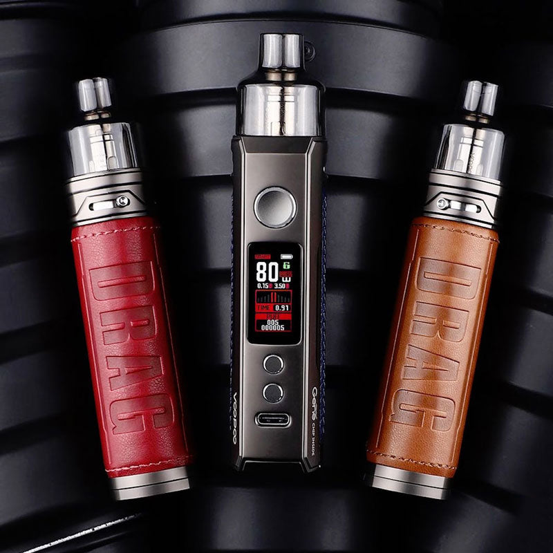 VOOPOO DRAG X Pod Mod Kit - 60W Vape Starter Kit with PnP Coil Technology, Refillable Pod System for E-Liquids | Perfect for Travel & Outdoor Vaping