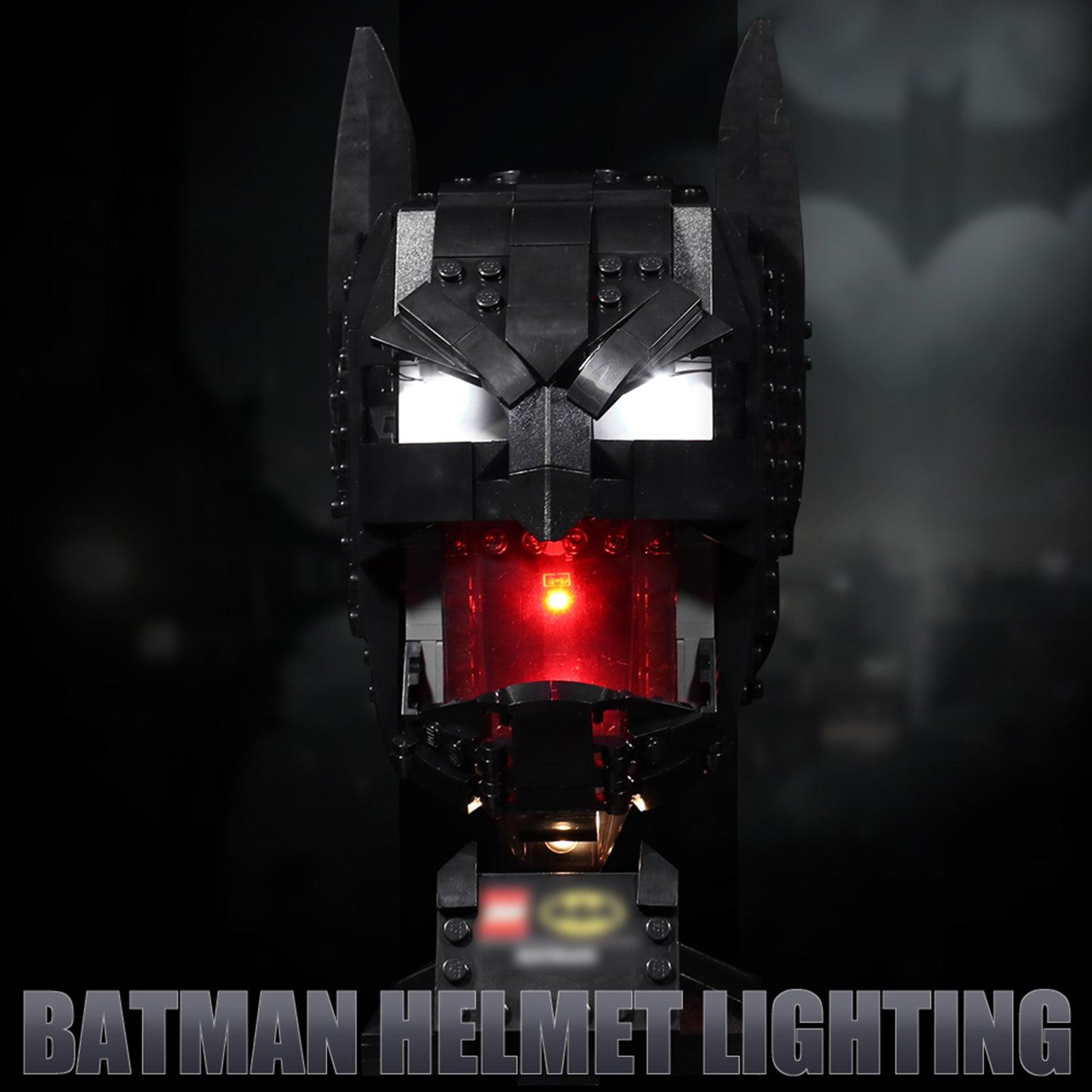 LEGO DC Batman Cowl 76182 Light Kit - LED Lighting Set for Superhero Display & Home Decor