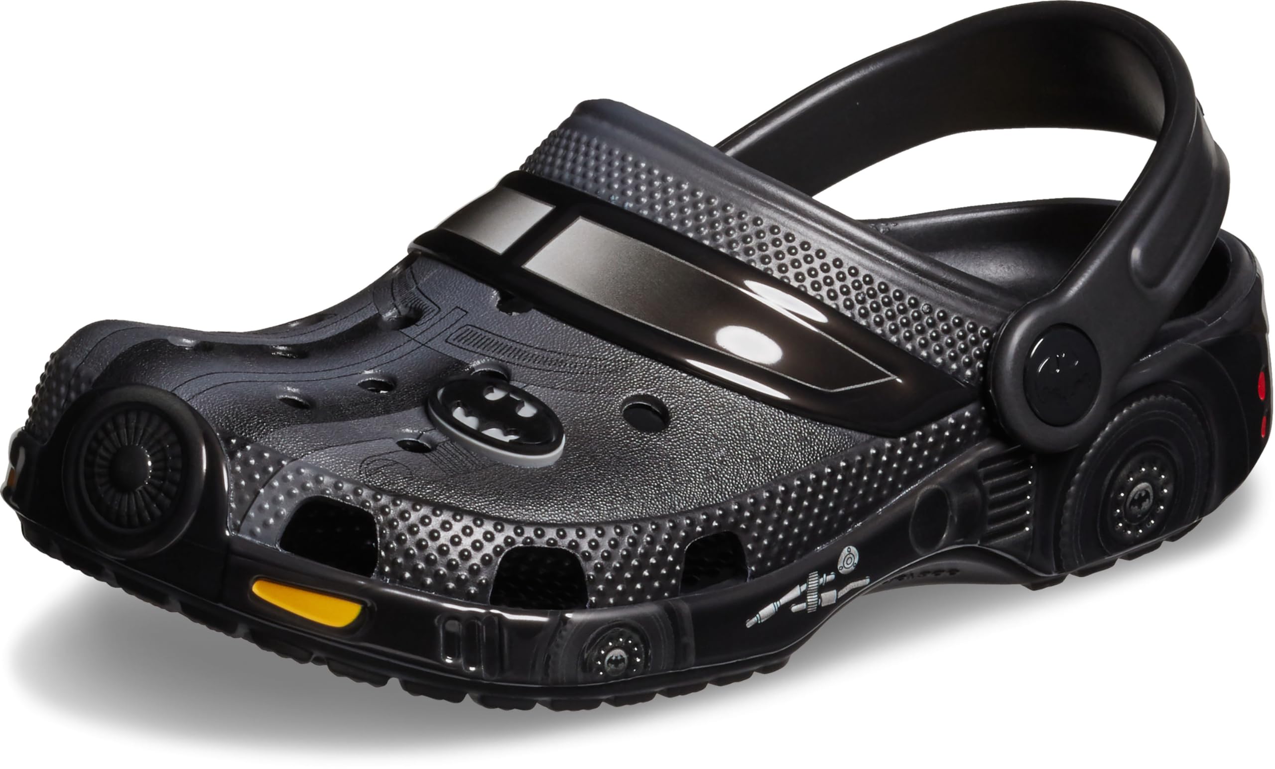 Crocs Kids Batman Batmobile Classic Clogs - Unisex Lightweight Comfortable Slip-On Shoes for Toddler, Little & Big Kids - Perfect for Playtime, School & Outdoor Adventures