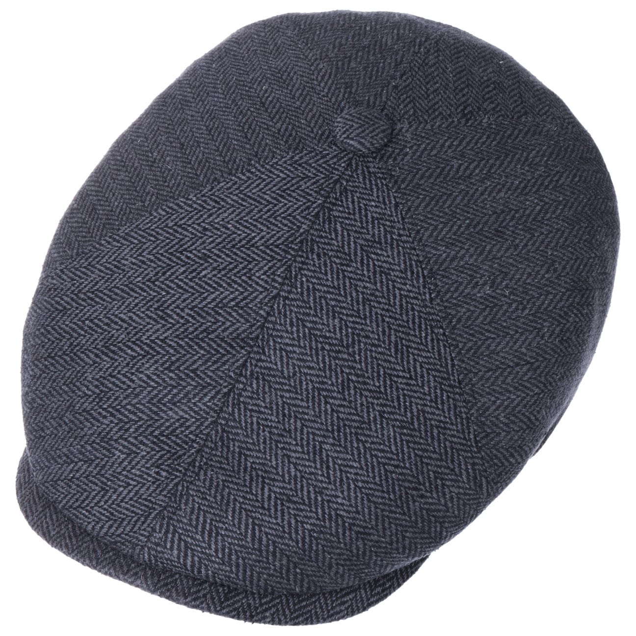 Stetson Milner Men's Silk Flat Cap - Classic Vintage Driving Hat for Golf, Outdoor & Casual Wear