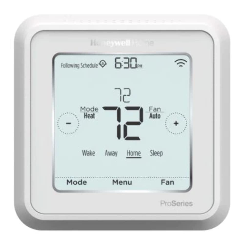 Honeywell TH6320WF2003/U Lyric T6 Programmable Smart Thermostat - WiFi Enabled, 3 Heat/2 Cool Heat Pump or 2 Heat/2 Cool Conventional - 4.09