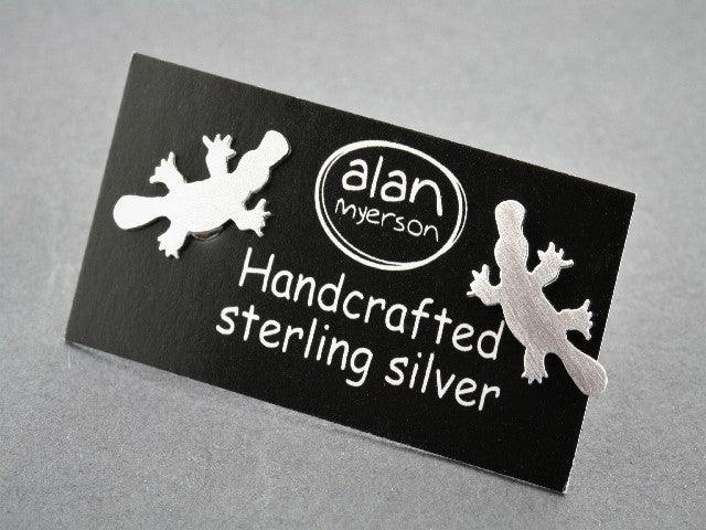 Sterling Silver Platypus Stud Earrings - Unique Animal Jewelry for Women & Girls - Perfect for Casual Wear, Parties & Gifts