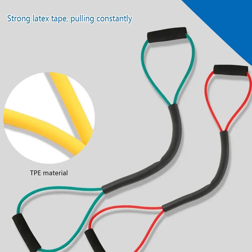 MMA Shadow Boxing Resistance Band - Speed Training Pull Rope for Thai Boxing & Kickboxing - Durable Rubber Exercise Bands for Home Gym, Martial Arts & Fitness Training
