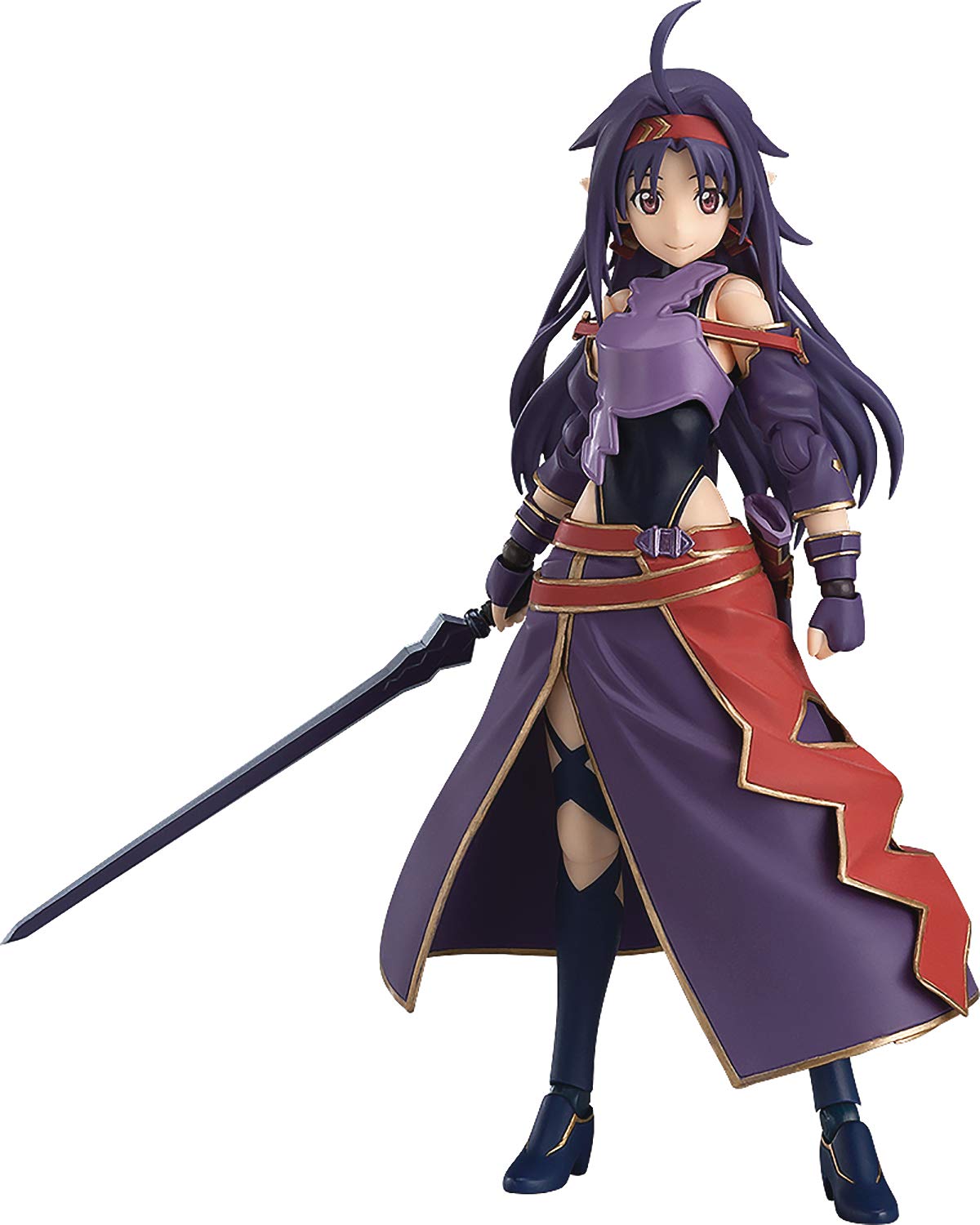 Max Factory Sword Art Online Alicization War of Underworld Yuuki Figma Action Figure - Anime Collectible Toy for Fans & Display - Perfect for Cosplay, Gaming Rooms & Anime Decor