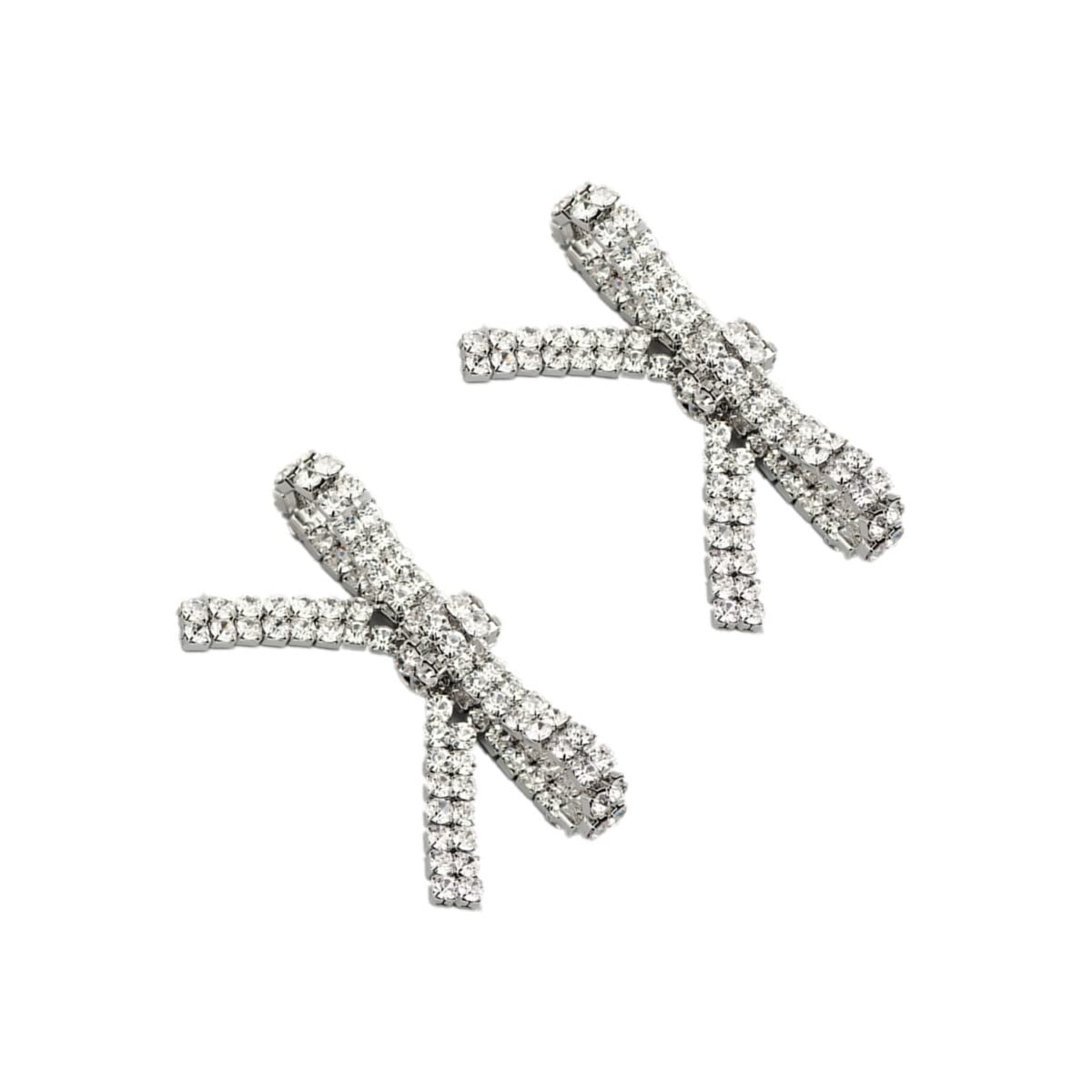 2 Pairs Rhinestone Shoe Clips for Women's Pumps - Elegant Wedding Bridal Shoe Buckle Accessories - Perfect for Bridal Party, Prom, Evening Gala & Special Occasions