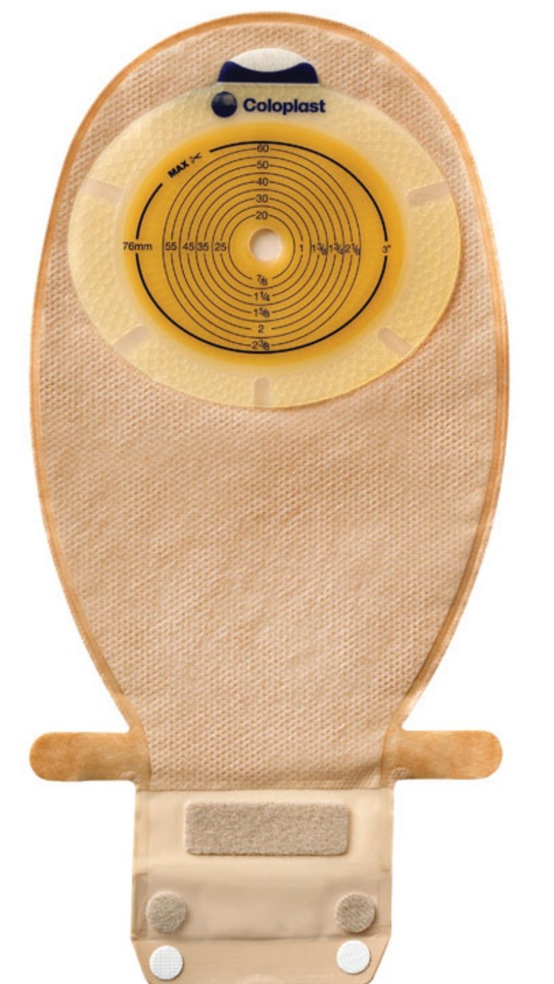 Sensura One-Piece Wide Outlet Drainable Ostomy Pouch - Comfortable & Secure Colostomy Bag for Active Lifestyle - Ideal for Travel, Sports & Daily Activities