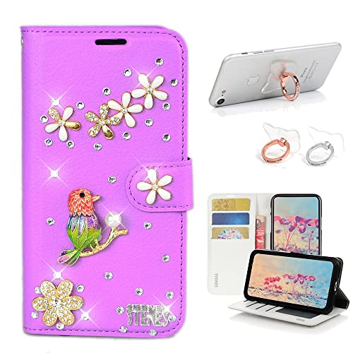 Purple, Pretty Bird Flower Floral